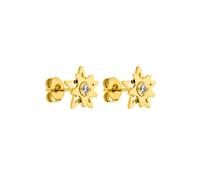Purelei Shining Star Ohrringe Damen Stern mit Zirkonia, filigrane Edelstahl Ohrstecker, elegante Stern Ohrringe, funkelnder Ohrschmuck, Ear Stack Schmuck, Geschenk für Frauen