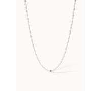 PURELEI Shiny Bloom Kette, Silber Silber