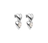 PURELEI My Heart Perlenohrringe Silver