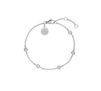 Purelei® Spotlight Armband (Silber) - Elegantes, verspieltes Damen Armband - Edelstahl - Verstellbare Länge 16-19cm - Hawaiianisch inspiriert & wasserfest
