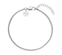 Purelei Schlangenkettenarmband Herren silber, ONE SIZE