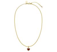 Purelei Sleeky Red Heart Kette 100% Edelstahl Gold