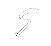 Purelei® Sleeky Sonnenbrillenkette - 65 cm Kette aus Edelstahl in Gold, Silber oder Roségold - Stylisch & praktisch für deinen Sommer-Look (Silver)