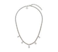 Purelei Soft Shine Damen Halskette, 40-45 cm, silver, wasserfest