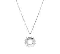 Purelei® Soleil Kette - wasserfest & verstellbar | Moderne Sonnen-Kette aus Edelstahl & 14K/18K Vergoldung | Symbol für Wärme, Energie & Lebensfreude (Silver)