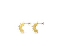 Purelei Soleil Ohrringe - wasserfest | Sonnenförmige Ohrstecker aus Edelstahl & 14K/18K Vergoldung | Symbol für Wärme, Lebensfreude & positive Energie (Gold)