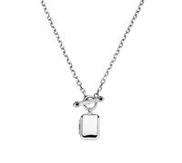 PURELEI Soulmate Medaillon Kette, Silber Silber