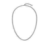 Purelei® Spirit Five Haslkette (Silber), Wasserfeste Figaro-ketten, Panzerketten aus Edelstahl für Herren und Frauen, 50-55 cm Länge verstellbar, Geschenk für Männer (5 mm, Silber)