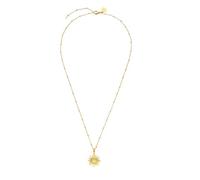 Purelei Sun Kette Damen - Halskette Damen aus langlebigem Edelstahl | Wasserfeste Kette mit Anhänger - 50-55 cm Länge verstellbar - Halskette für deinen individuellen Look