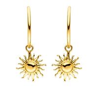 PURELEI® Sun Ohrringe (Gold) - Damenohrringe aus langlebigem Edelstahl - Wasserfeste Ohrringe Damen - Modeschmuck für deinen individuellen Look