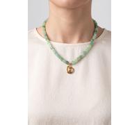 PURELEI Sundial Shell Jade Kette, Gold Gold