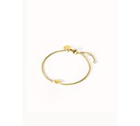 PURELEI Tiny Heart Armband, verstellbare Länge, Gold Gold