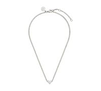 Purelei Tiny Heart Damen Halskette, Gold, Silber, Rosegold, Länge 50-55 cm (Silber)