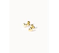 PURELEI Tiny Heart Ohrringe, Gold Gold