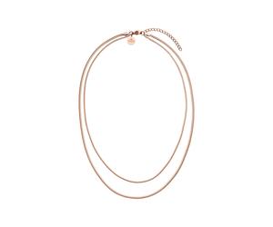 Purelei Two Layers Doppelkette 100% Edelstahl Rosegold Damen