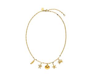 Purelei Underwater World Kette 100% Edelstahl Gold Damen