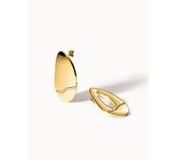 PURELEI Volcano Ohrringe mit Zirkonia Steinen, Gold Gold