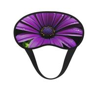 Purple Daisy Schlafmaske für Seitenschläfer, Verdunkelungs-Augenmaske für Damen und Herren, Nulldruck-Schlafmasken, weiche, atmungsaktive Augenabdeckung, bequeme Augenbinde, Augenschutz für