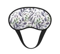 Purpur-Salbei, grüne Blätter, Grünzeug,Vollständige Augenabdeckungen, lichtundurchlässige Schlafmasken, Verdunkelungs-Augenschützer