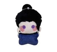 Puruuige Kento Nanami Plüsch-Schlüsselanhänger, 10 cm, super süßer Anime-Plüsch-Puppen-Anhänger, Geschenk, weicher Plüsch für Anime-Fans, Suguru Geto a, 3.94IN