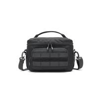 PURYN Herren Turnbeutel Outdoor Große Kapazität Männliche Reisetasche Crossbody Fitness Taschen Verdickte Sporttasche, Schwarz , Einheitsgröße