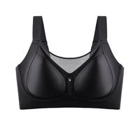 Push Up BH Damen Nahtlos Ohne Bügel Ungepolstert Lift Support Komfortabel T-Shirt-BH Mit Seitlicher Abdeckung Und Glatter Oberfläche Aus Satin Atmungsaktiv BH Damen Ohne Bügel