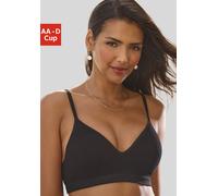 Push-up-BH LASCANA "COMFY BRA" Gr. 70, Cup D, schwarz Damen BHs (69986061-70) schwarz