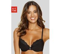 LASCANA Push-up-BH Damen schwarz Gr.70C