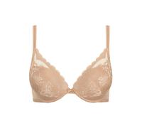 Push-up-BH LISCA "Push up BH Evelyn", Damen, Gr. 90, Cup B, beige (sweet almond), Spitze, Obermaterial: 82% Polyamid PA. 18% Elasthan EL., BHs Push-up-BH (84816254-90) sweet almond