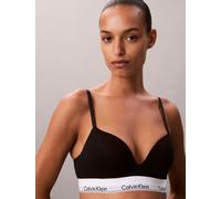 Calvin Klein Damen Push-Up BH Plunge mit Bügel, Schwarz (Black), 70D