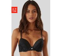 s.Oliver Push-up-BH in Schwarz - 67% | Größe 80D | Plussize