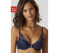s.Oliver LM Push-up BH - Farbe - dark blue - Größe - 85C