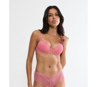 Push-up-BH TRIUMPH "That Night In Vegas WHU", Damen, Gr. 80, Cup D, wild rose, Mesh, Obermaterial: 49% Polyester, 41% Polyamid, 10% Elasthan, BHs Push-up-BH (52765611-80) wild rose