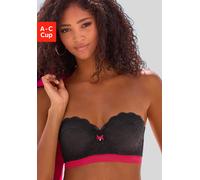 Push-up-BH VIVANCE, Damen, Gr. 80, Cup A, schwarz, Spitze, Obermaterial: 70% Polyamid, 20% Polyester, 10% Elasthan, BHs Push-up-BH, mit Bügel und mit 4 Tragevarianten, Multiway-BH, Dessous (19977719-8