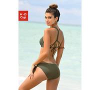 BUFFALO Push-Up-Bikini Damen oliv Gr.34 Cup B