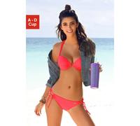 Push-Up-Bikini BUFFALO Gr. 44, Cup D, rot (hummer) Damen Bikini-Sets (511166-44) hummer