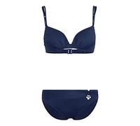 s.Oliver Damen Push-up-Bikini blau, Größe 34, 2103454 Blau XS