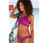 Push-Up-Bikini S.OLIVER Gr. 40, Cup A, pink (fuchsia) Damen Bikini-Sets (565520-40) fuchsia