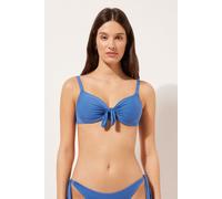 Push-up-bikinioberteil Mit Leichter Wattierung Indonesia Blau 5