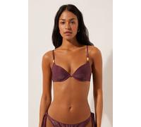 Push-up-bikinioberteil Mit Wattierung Golden Glow Bordeaux 4