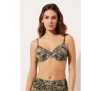 Push-up-bikinioberteil Tropical Animalier Grun 6