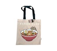 Puckator Pusheen die Katze Bento Club Ramen wiederverwendbare Tragetasche - Segeltuch-Einkaufstasche aus Baumwolle - Öko-Geschenke für Damen und Herren - faltbare Taschen zum Einkaufen - Handtasche