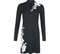 Pussy Deluxe Asia Dreams Blossom Dress Kurzes Kleid schwarz in S