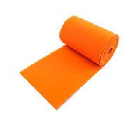 PUYUNA 2 Meter 8 cm Nähen Gummiband DIY Unterwäsche Hosen Schuhe Gummi Gurtband gestrickt Nähzubehör, Orange(Orange)