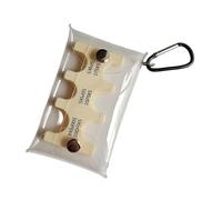 PVC-Geldbörse, Reise-Münzgeldbörse, Geldtasche, japanischer Yen-Münzhalter, Organizer, transparente Kartenhüllen, japanischer Yen-Münzhalter, Hartschalenkoffer, gelb, Mass Beauty