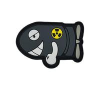 PVC Rubber 3D Hook Patch Klett Handgranate Aufnäher MilitäR Moral Taktische Patches FüR Jungen, MäDchen, Jacken, Jeans, RucksäCke