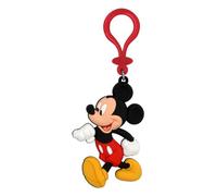PVC-Schlüsselanhänger - Disney - Mickey (Walking) Soft Touch Neu 85919, Verschiedene Farben, 7.62 cm
