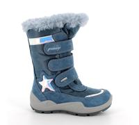 PWIGT 88816 VELOURSLEDER-TEXTI JEANSBLAU - Gr. - 34