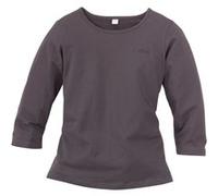 Pyjama anthrazit, weiß-geblümt 44/46