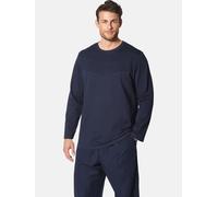 Pyjama BABISTA "Langarmshirt GULLITOSSI", Herren, Gr. XXL, blau (dunkelblau), Obermaterial: 100% Baumwolle CO., Homewear-Sets Pyjama (75579416-XXL) dunkelblau